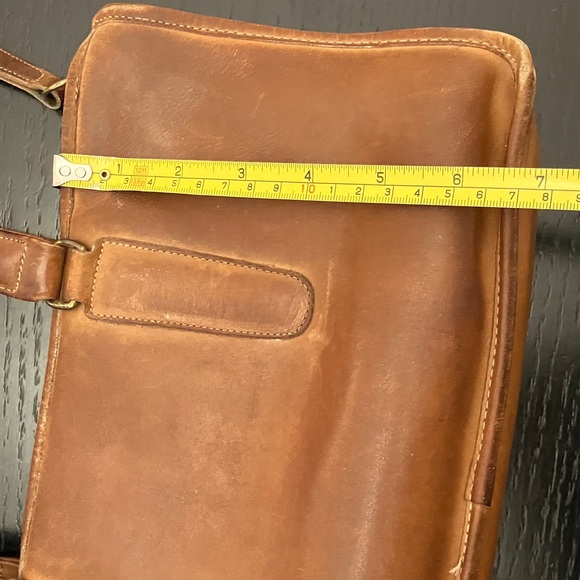 Coach Dark Brown Leather Bag - Picture 12 of 13